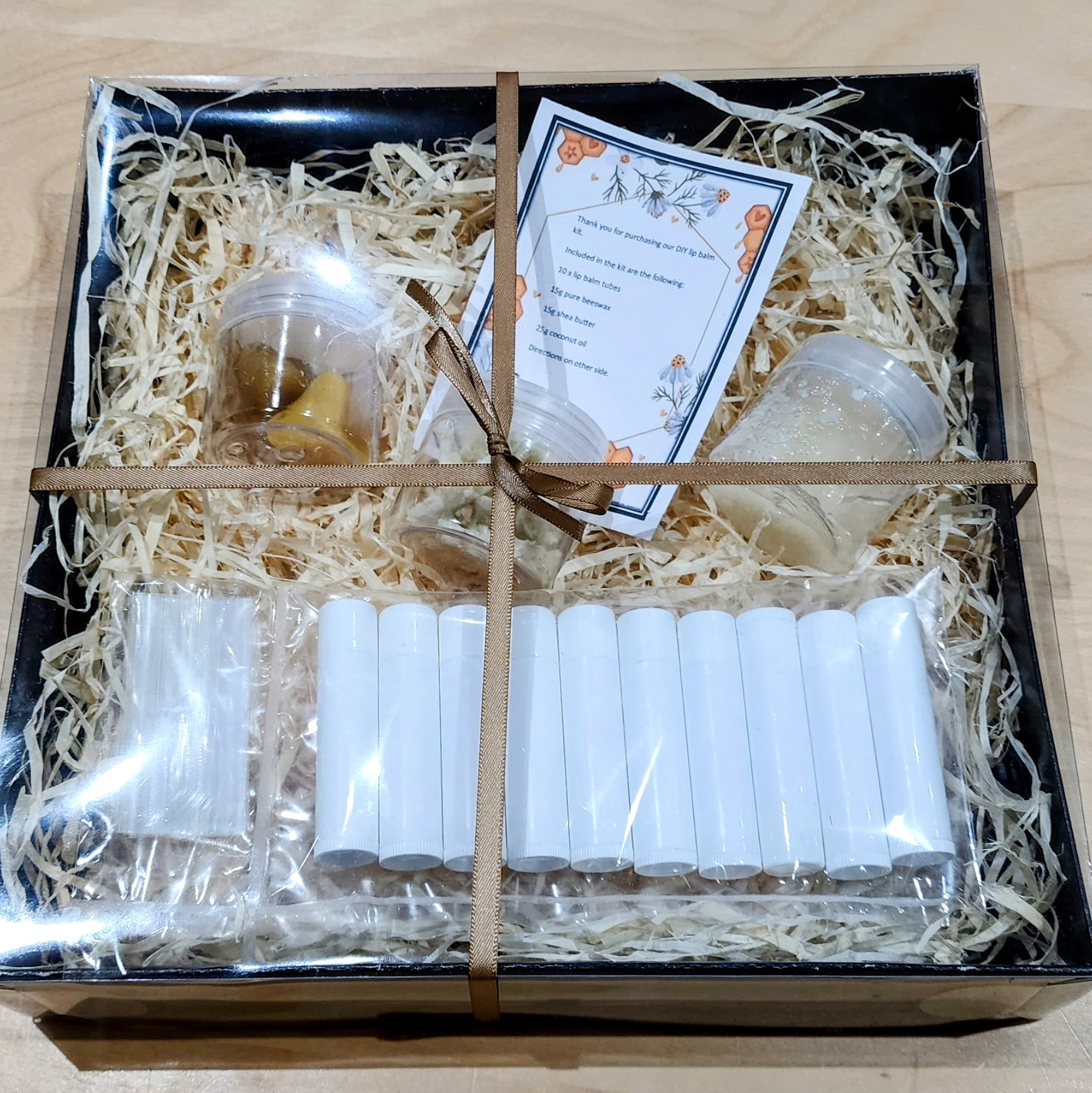 DIY Beeswax Lip Balm Kit