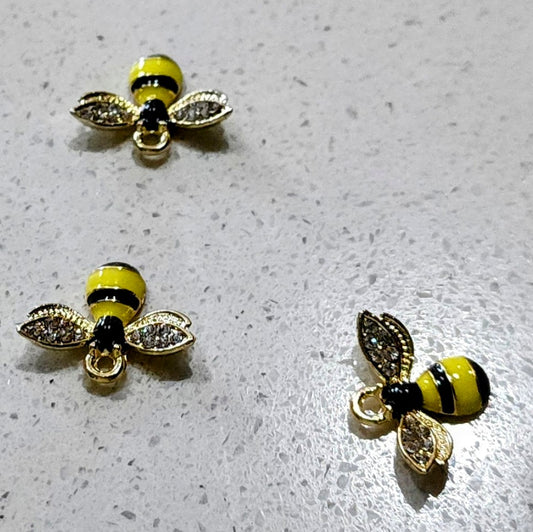 Bee & Honeycomb Charms
