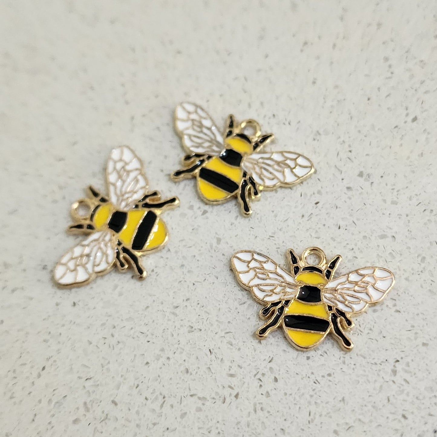 Bee & Honeycomb Charms