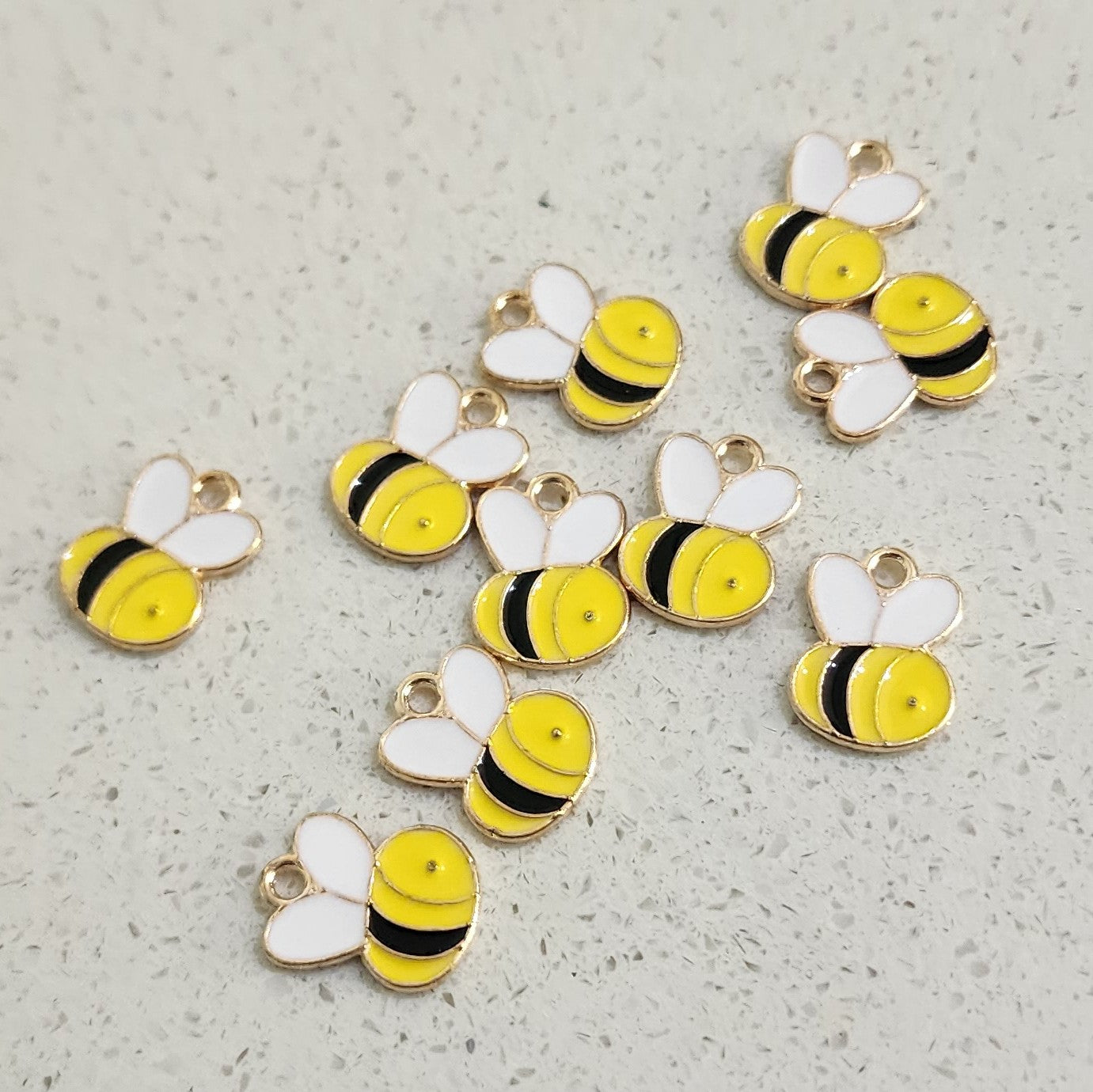 Bee & Honeycomb Charms