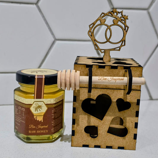 Wedding favour Honey gift box