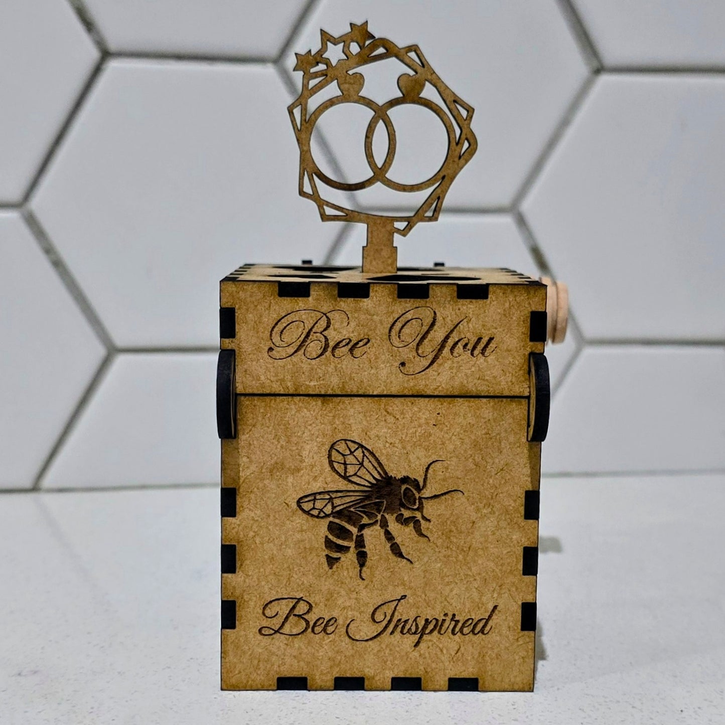 Wedding favour Honey gift box